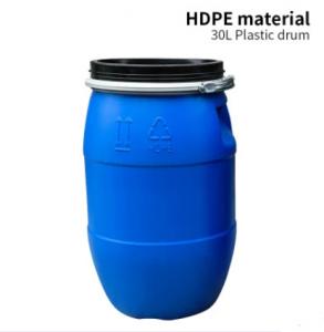 Wholesale 30L Chemical Storage Containers HDPE 30 Litre Barrel With Locking Ring ISO9001 from china suppliers