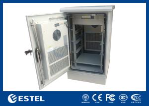 Wholesale IP55 One Compartment Outdoor Telecom Cabinet Floor Mounted With Two Doors from china suppliers
