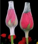 Unlimited Length Plastic Net Sheet Roll for Rose Bud Mesh Glass Bottle