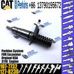 E322B E325B Perkins Diesel Injector 107-7732 127-8216 127-8230 Injector Assy
