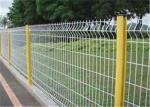 PVC Coated 2m Length 6mm Anti Climb Security Fence