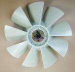 Excavator Diesel Cooling Fan Blade 6 Holes 9 Blades 6D102 Construction Machinery