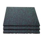 Fireproof And Silent Rubber Paver Tiles Outdoor Rubber Floor Mat 20mm25mm30mm35m