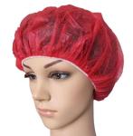21 Inch Non-Woven Disposable PP SMS Head Cover Hair Net Hat Round Bouffant Cap