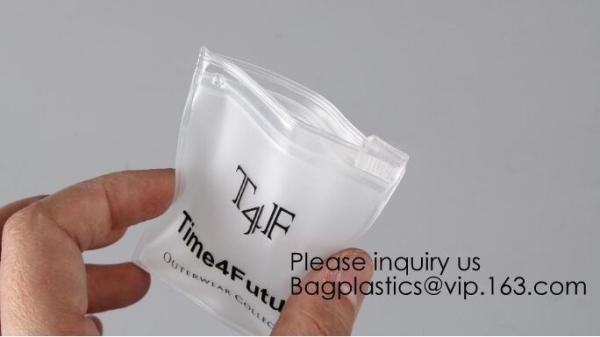 Small Slider Zipper Closure Bags, Outerwear Collection Bags, Zipper bags, Zip