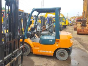 Wholesale Used Orignal Japan Manufactured Toyota Fd25 Forklift Truck in Good Condition with Reasonable Price. Secondhand Forklift Truck Fd30, Fd50 on Sale. from china suppliers