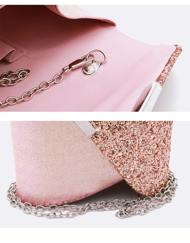 Elegant and Chic PVC Wallet Clutch Bag Crystal Bling Handbag for Women's Fashion