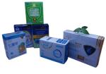 Gold Silver Paper Food Boxes Recyclable , Food Grade Packaging For Soft Drinks