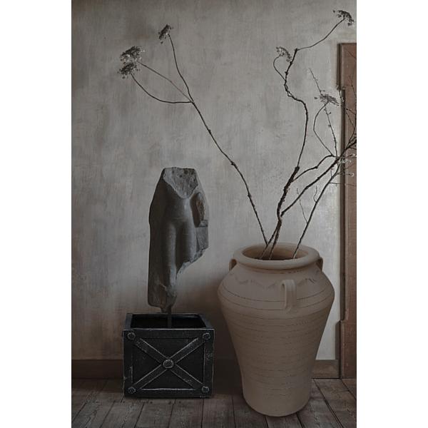 80cm Black Vintage Nordic Artificial Plant Vase Plants Pot Home Office Decorative Ornaments