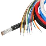 UL3141 silicone rubber wires 600v 150C 24AWG FT2 black home appliance uav