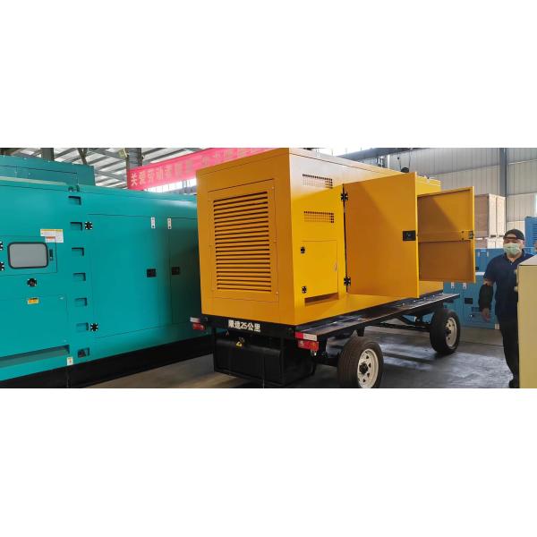 Weichai 400KW Trailer Rainproof Canopy Diesel Generator Set for and ISO9001 Certified