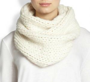 China Wool Blend Infinity Scarf on sale