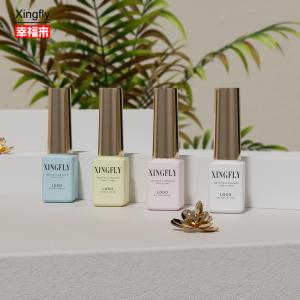 Wholesale 5ml Nail Polish Bottle Empty Square Gel Polish Glass Bottles With Cap Brush from china suppliers