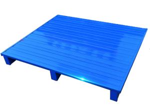 Wholesale Reinforced Rack Metal Storage Pallet Stackable Steel Pallets 1200X1000X150 Mm from china suppliers
