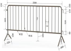 Wholesale Sports Exhibition Dedicated to Crowd Control Barriers from china suppliers