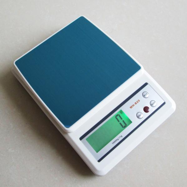10kg*1g Capacity WeiHeng WH-B20 Stainless Steel Kitchen Weight Scale with CE ROHS FCC Certification and Precise Weighing