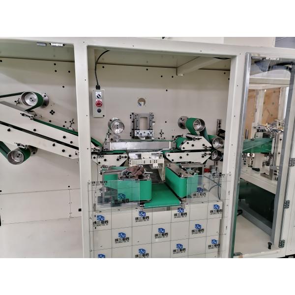 Eco Friendly Sanitary Pads Stacking Machine , Full Auto Sanitary Napkin Stacker