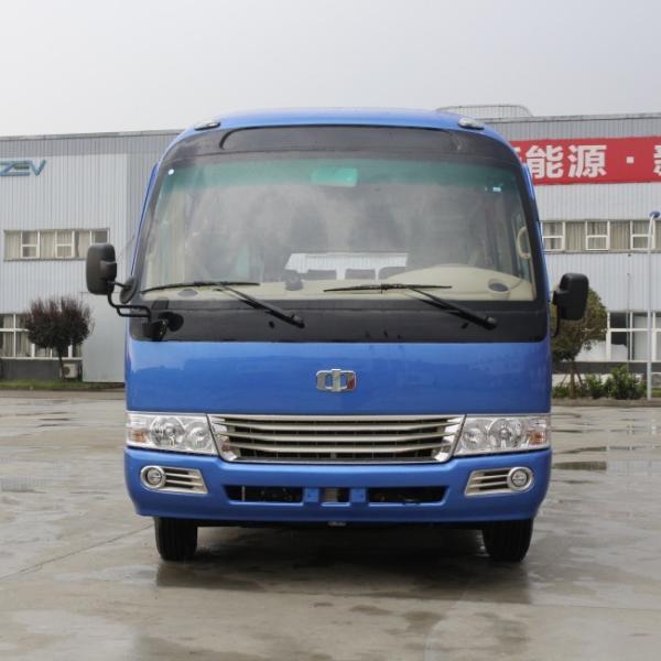 25 Seater Coaster Bus with Diesel Engine DVD Entertainment System and High-back