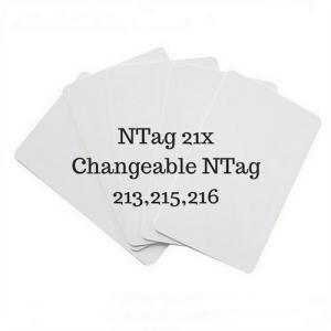 Wholesale NFC N tag21x Magic Cards UID Changeable 213,215,216 Version Changing from china suppliers