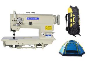 Wholesale Twin Needle Vertical Hook 240V Needle Feed Sewing Machine from china suppliers