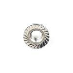 Customizable and Durable DIN6923 Stainless Steel Serrated Hex Flange Self