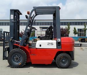 Wholesale CPC25 Road Construction Machinery 2.5 Ton Diesel Forklift With Duplex Mast 3.0m Lifting Height from china suppliers