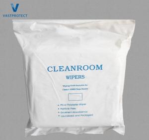 Wholesale Microfiber Cleanroom Wiper 9*9 Inch For Screen Cleaning Lint Free 100% Polyester from china suppliers