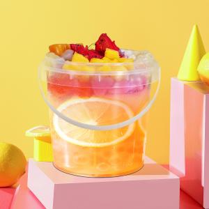 Wholesale ISO9001SGS Approved Clear Plastic Round PP Airtight Cookie Jars for Storage Solutions from china suppliers