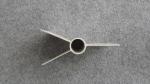 Sand Blasted Anodized LED Heat Sink , Extruded Aluminium Heatsink Profiles