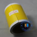 yellow white red color PVC thermal label sticker compatible for Max Bepop