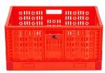 Multi- Folding Crate for Garden Vegetables Fruit Sea Food Storage Plastic Crate