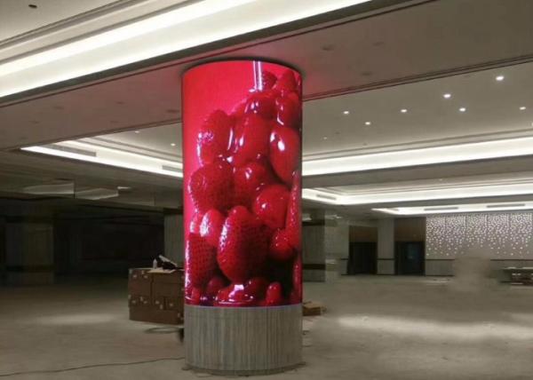 Rental Marketing Flexible LED Display Screen Front Back Service Pixel Pitch 2