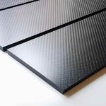 Anti Ultraviolet Radiation Plain Pultrusion Carbon Fiber Plate High Pressure