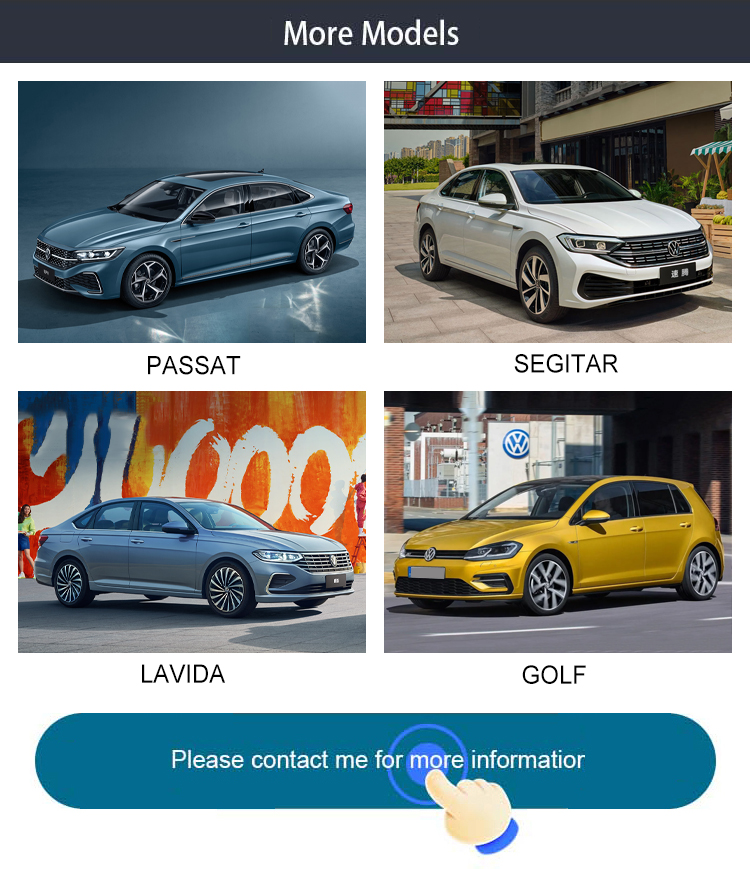 Auto Volks-wagen Sagitar 280TSI DSG Beyond Version Gasoline 0KM Used Car equipped with TPMS and Electric Parking Brake
