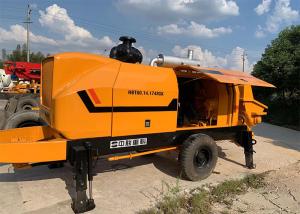 Wholesale 80cbm Used Concrete Trailer Pump Zoomlion Renewed Portable Cement Pump from china suppliers