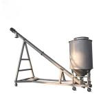 Stainless Steel Filling Machine Feeder 2m Inclined Screw Auger Conveyor