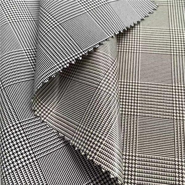 100% Polyester Yarn-Dyed Imitation Memory Wind Breaker Fabric 75D*75D 120gsm