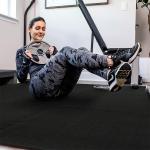 Interlocking Rubber Floor Tiles For Home Gym And Fitness Room, Protective