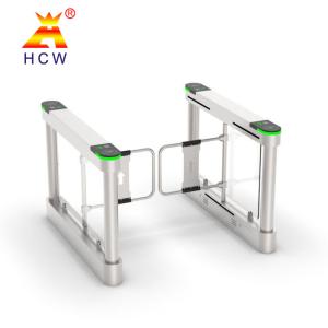 Wholesale RS485 Communication Port Facial Recognition Swing Barrier Turnstile from china suppliers