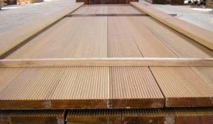 Wholesale natural anti-decay yellow balau wood decking from china suppliers