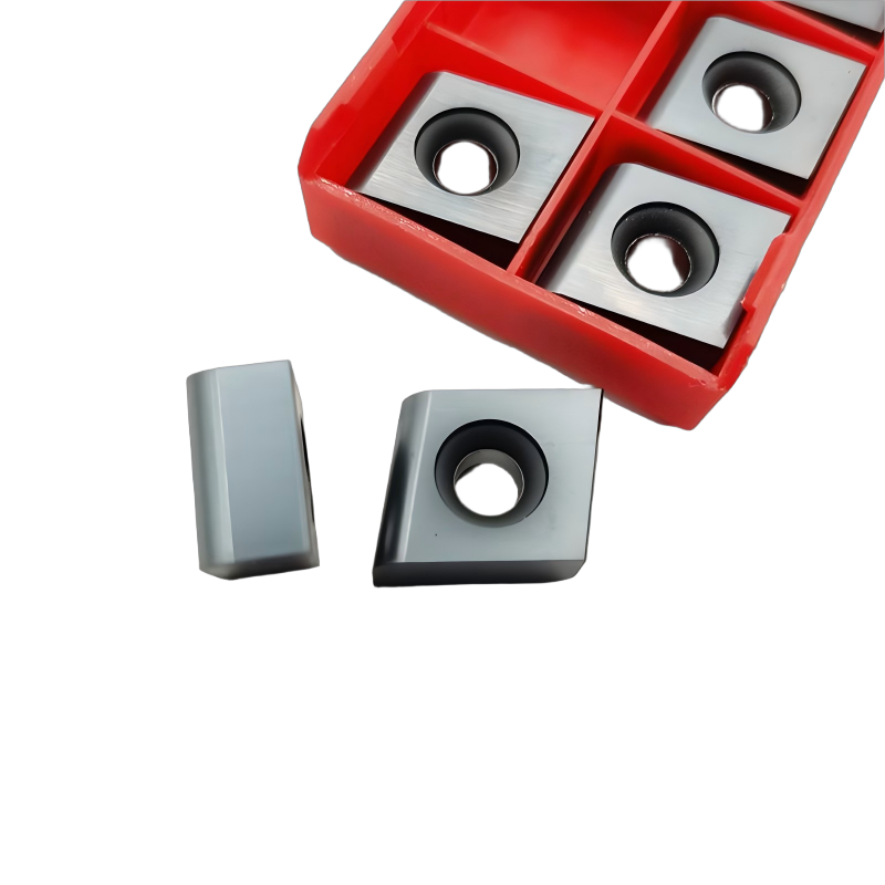 PVD Coated CNC Milling Inserts CNE454-T7R3 Tungsten Carbide Material