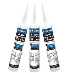 Wholesale Grey Antifungal Silicone Sealant GP Weatherproof For Building Roof from china suppliers