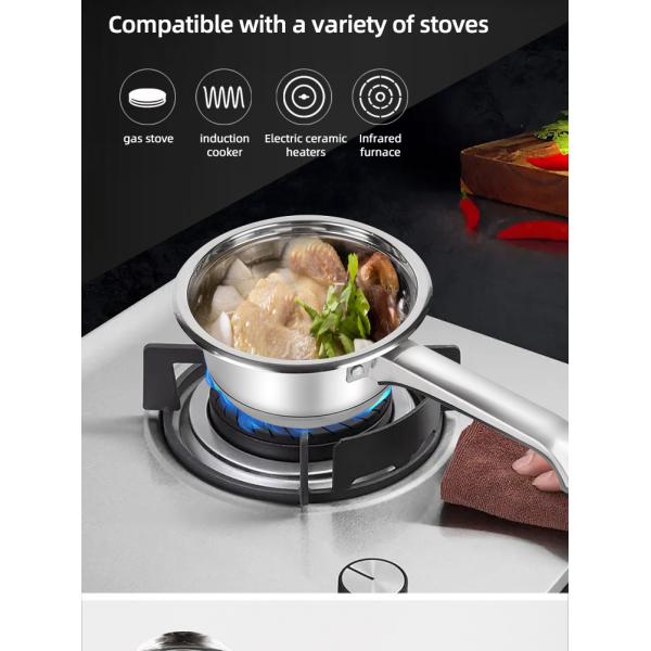 Wholesale Kitchen Non Stick Cookware Set Non Stick Cooking Utensil Set Stainless Steel Nonstick Cookware Sets