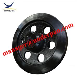 Wholesale Crawler dumper rubber track undercarriage front idler assy MST 2200 idler by factory manufacturer from china suppliers