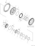 17M-27-00270 17M-27-00271 For Komatsu Bulldozer D275A-5D Travel Assembly Final