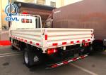 Sinotruk Howo 4X2 Light Duty Mini Box Van Cargo Truck , Commercial Box Trucks