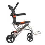 Portable Linkage Brake Foldable Transport Wheelchair Lightweight