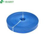 50m Length Blue PVC Layflat Hose Corrosion Resistant for Agricultural Watering
