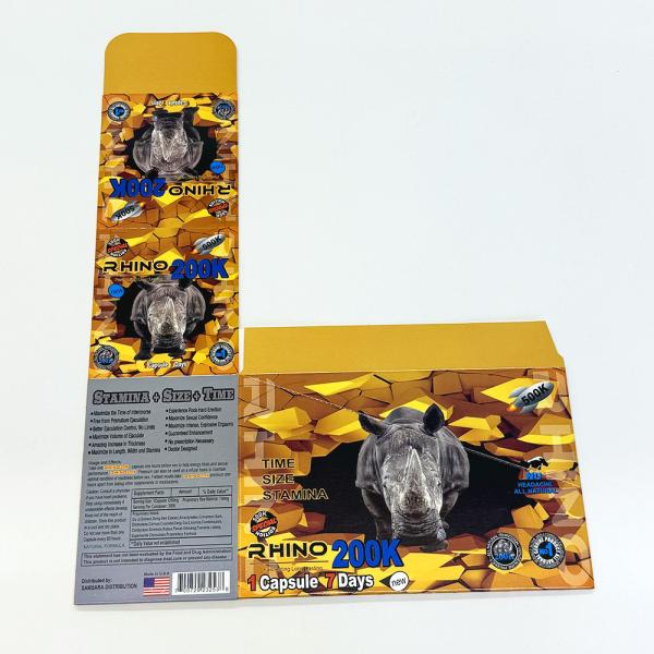 Customized Options Paper Boxes For Packing Rhino 69 In A Cool Place