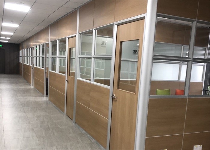 Half Height Office Wooden Partition Walls